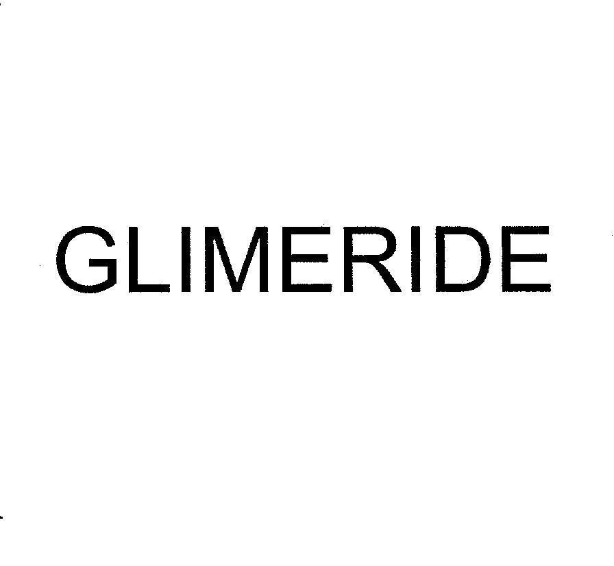 Mẫu nhãn hiệu GLIMERIDE
