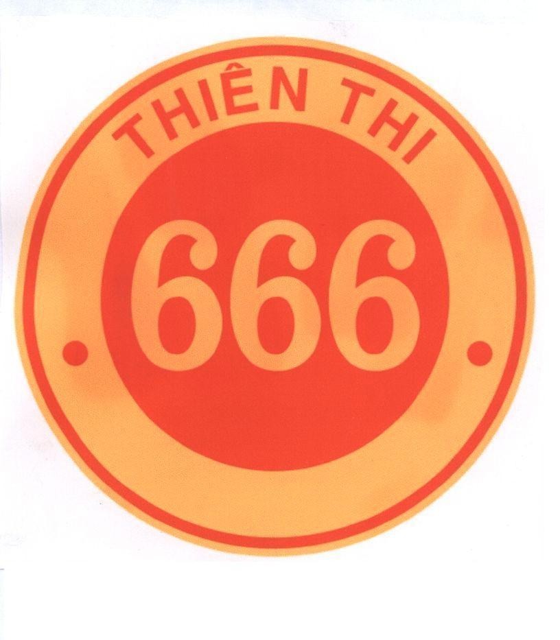 Mẫu nhãn hiệu THIÊN THI 666