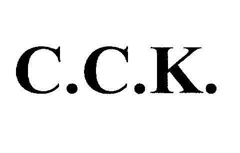Mẫu nhãn hiệu C.C.K