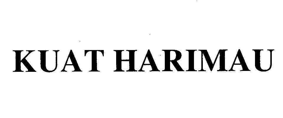 Mẫu nhãn hiệu KUAT HARIMAU
