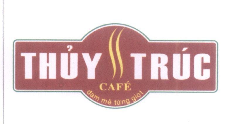 Mẫu nhãn hiệu Thuỷ Trúc CAFE đam mê từng giọt