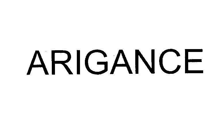Mẫu nhãn hiệu ARIGANCE