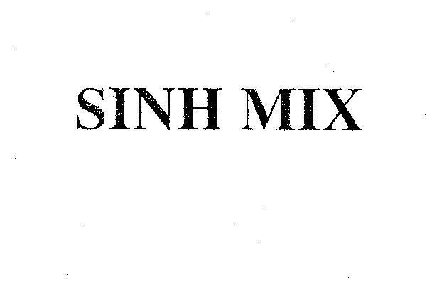 Mẫu nhãn hiệu SINH MIX
