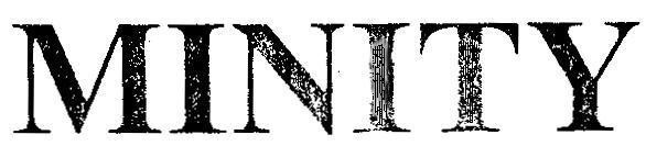 Mẫu nhãn hiệu MINITY