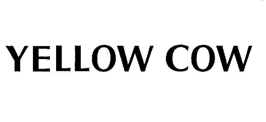 Mẫu nhãn hiệu YELLOW COW