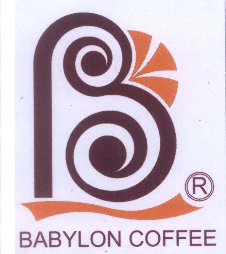 Mẫu nhãn hiệu B L BABYLON COFFEE