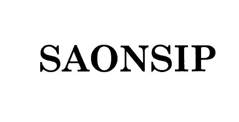 Mẫu nhãn hiệu SAONSIP