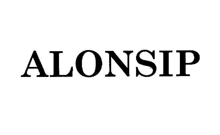 Mẫu nhãn hiệu ALONSIP
