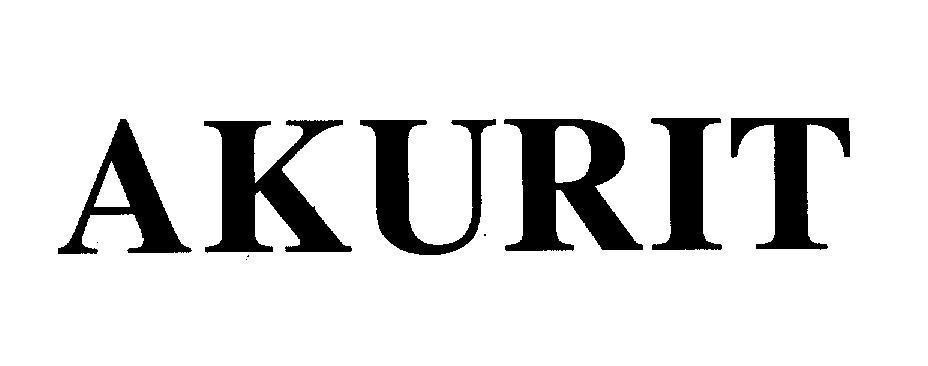 Mẫu nhãn hiệu AKURIT