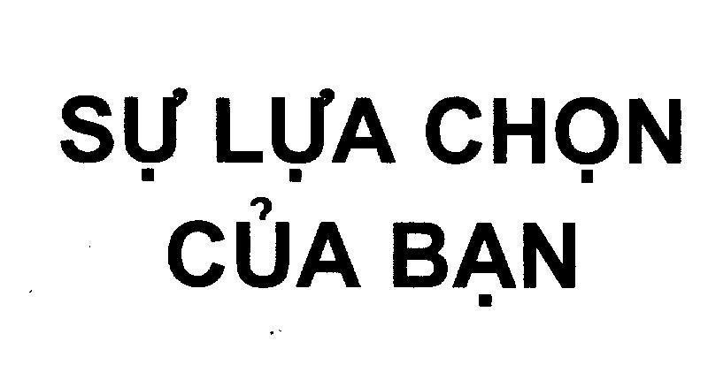 Mẫu nhãn hiệu Sự lựa chọn của bạn