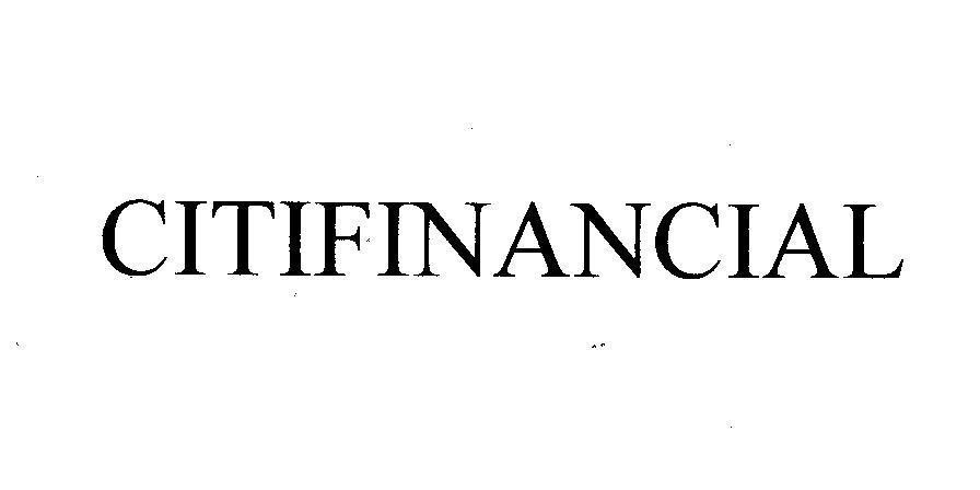 Mẫu nhãn hiệu CITIFINANCIAL