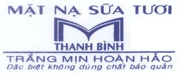 Mẫu nhãn hiệu M Thanh Bình Mặt nạ sữa tươi Trắng mịn hoàn hảo