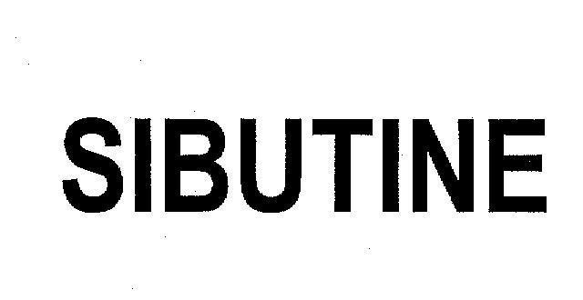 Mẫu nhãn hiệu SIBUTINE