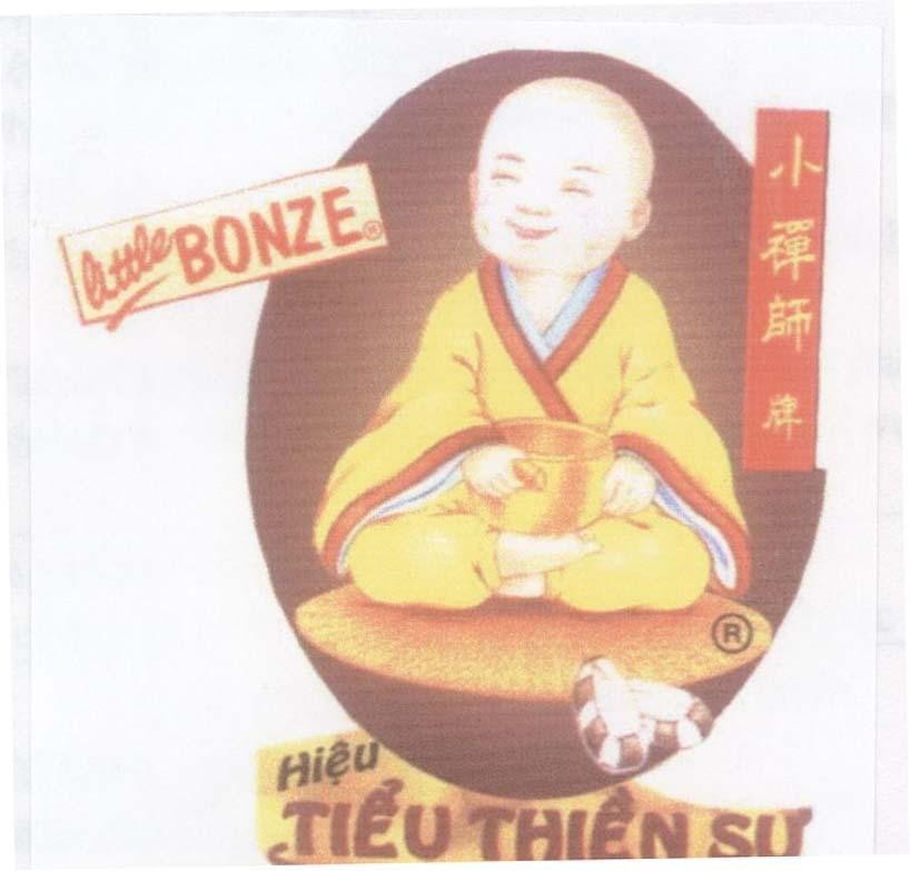 Mẫu nhãn hiệu Hiệu Tiểu Thiền Sư LITTLE BONZE [Hsiao Chan Shih Pai]