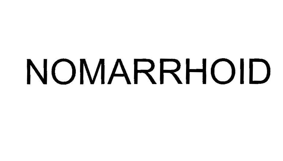 Mẫu nhãn hiệu NOMARRHOID
