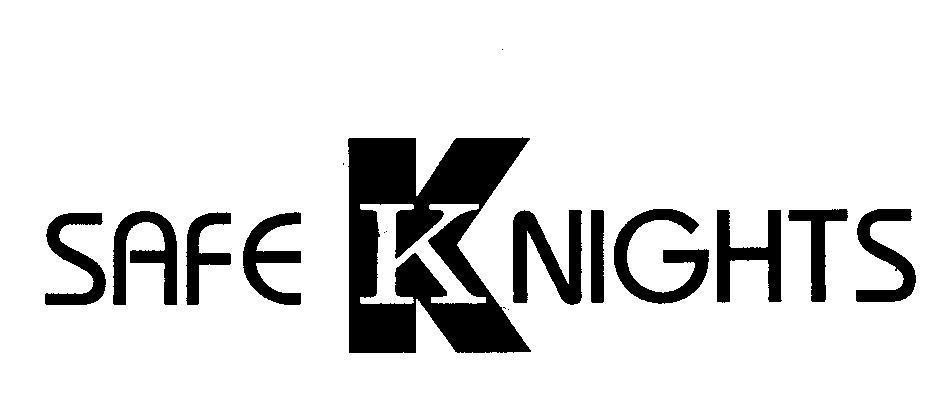 Mẫu nhãn hiệu SAFE K KNIGHTS