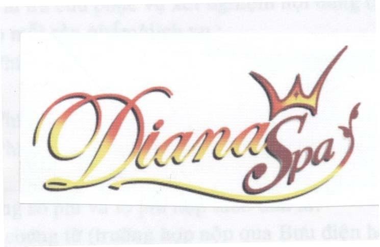 Mẫu nhãn hiệu DIANA SPA