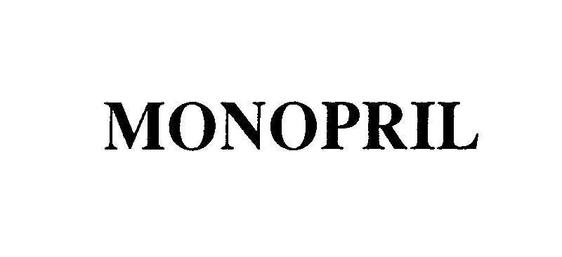Mẫu nhãn hiệu MONOPRIL