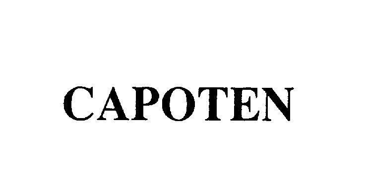Mẫu nhãn hiệu CAPOTEN