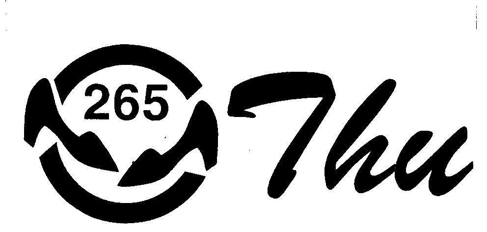 Mẫu nhãn hiệu THU 256