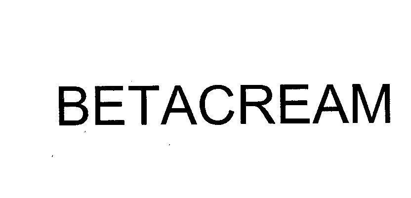 Mẫu nhãn hiệu BETACREAM