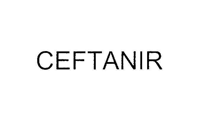 Mẫu nhãn hiệu CEFTANIR