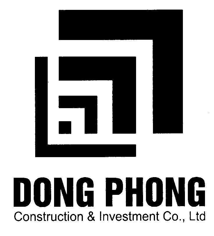 Mẫu nhãn hiệu DONG PHONG CONSTRUCTION & INVESTMENT CO LTD