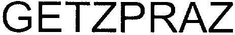 Mẫu nhãn hiệu GETZPRAZ