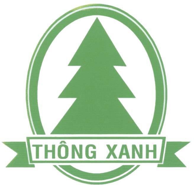 Mẫu nhãn hiệu THÔNG XANH