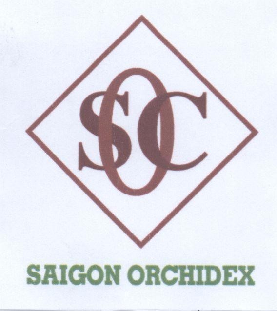 Mẫu nhãn hiệu SOC SC SAIGON ORCHIDEX
