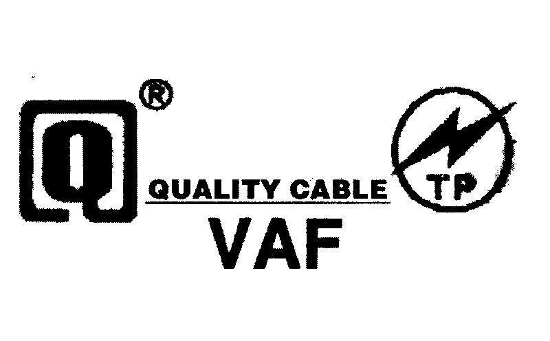 Mẫu nhãn hiệu Q QUALITY CABLE N TP VAF