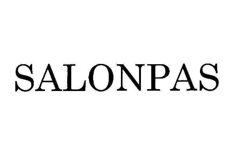 Mẫu nhãn hiệu SALONPAS