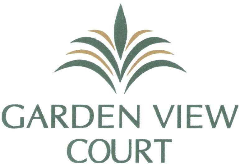 Mẫu nhãn hiệu GARDEN VIEW COURT