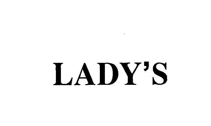 Mẫu nhãn hiệu LADY'S