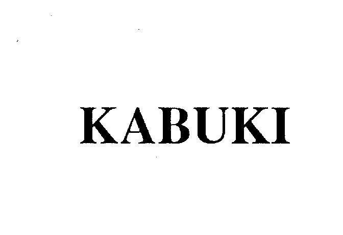 Mẫu nhãn hiệu KABUKI