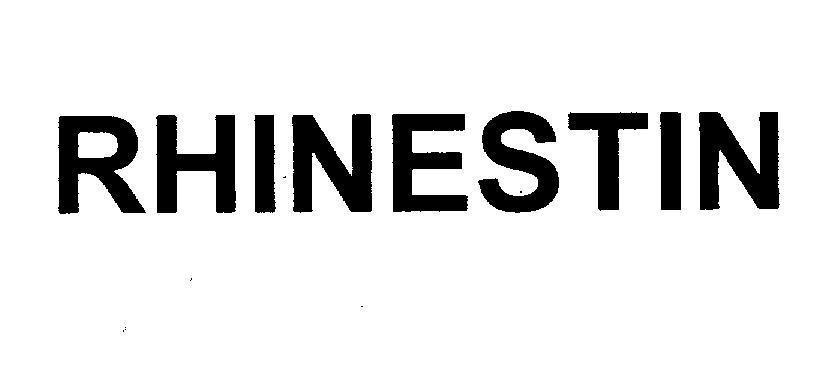 Mẫu nhãn hiệu RHINESTIN