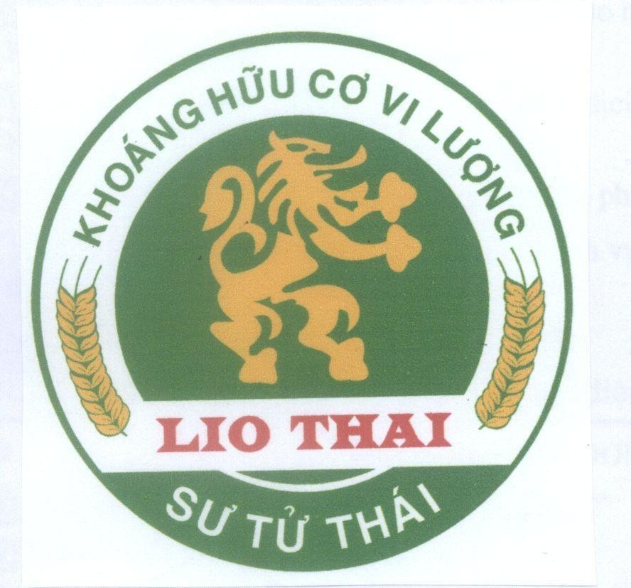Mẫu nhãn hiệu LIO THAI KHoáNG Hữu Cơ Vi Lượng Sư Tử Thái