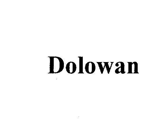 Mẫu nhãn hiệu DOLOWAN