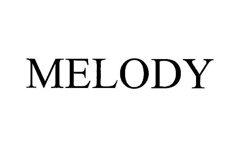 Mẫu nhãn hiệu MELODY