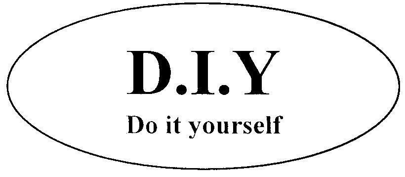 Mẫu nhãn hiệu D.I.Y DO IT YOURSELF