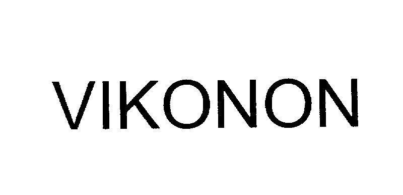 Mẫu nhãn hiệu VIKONON
