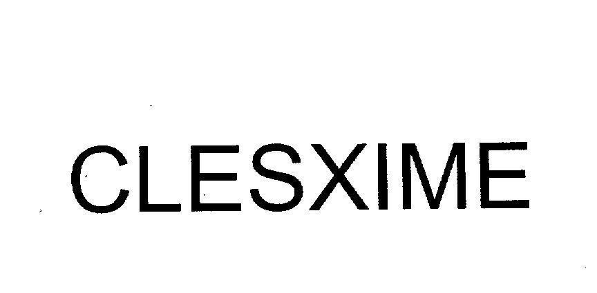 Mẫu nhãn hiệu CLESXIME