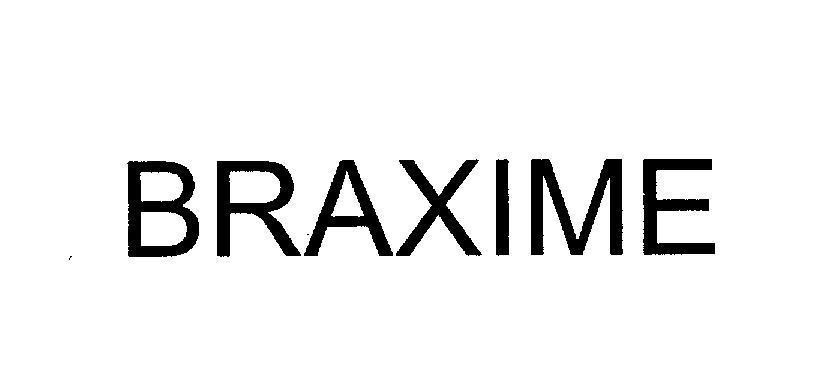 Mẫu nhãn hiệu BRAXIME