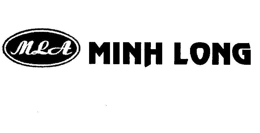 Mẫu nhãn hiệu MLA MINH LONG