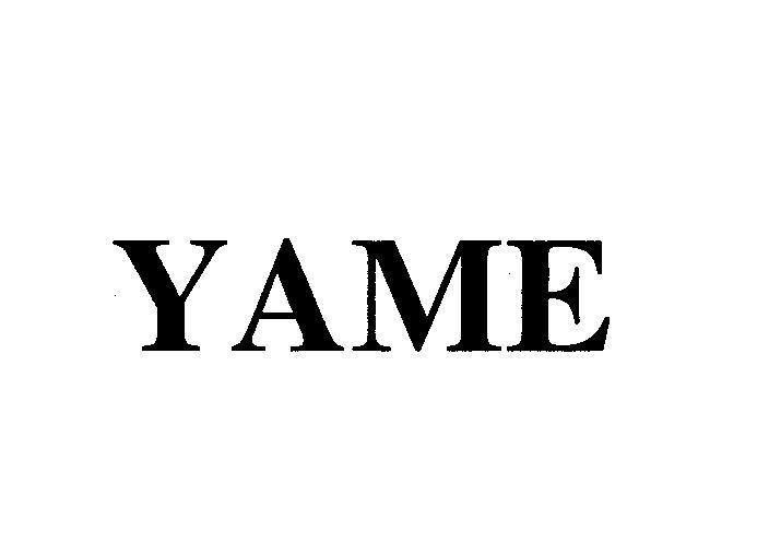 Mẫu nhãn hiệu YAME