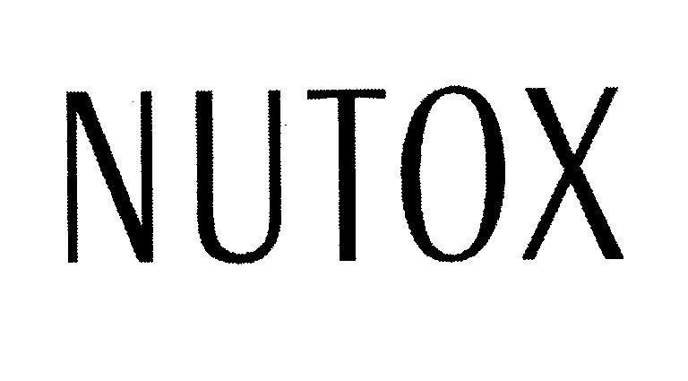 Mẫu nhãn hiệu NUTOX