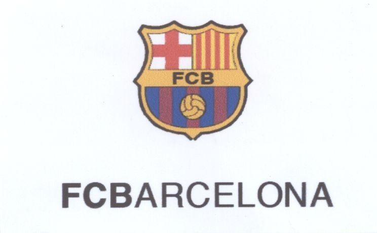 Mẫu nhãn hiệu FCBARCELONA FCB