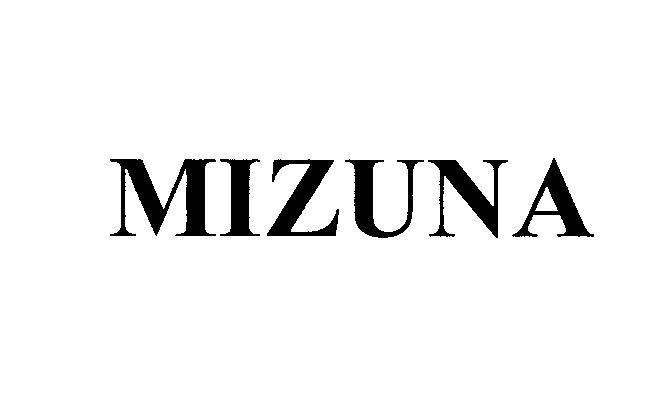 Mẫu nhãn hiệu MIZUNA