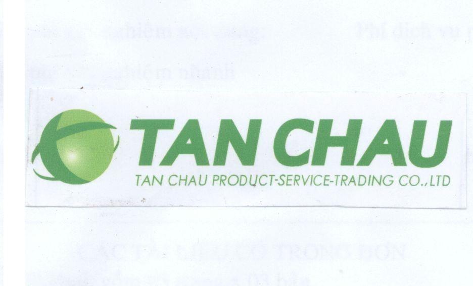 Mẫu nhãn hiệu TAN CHAU PRODUCT-SERVICE-TRADING CO.,LTD