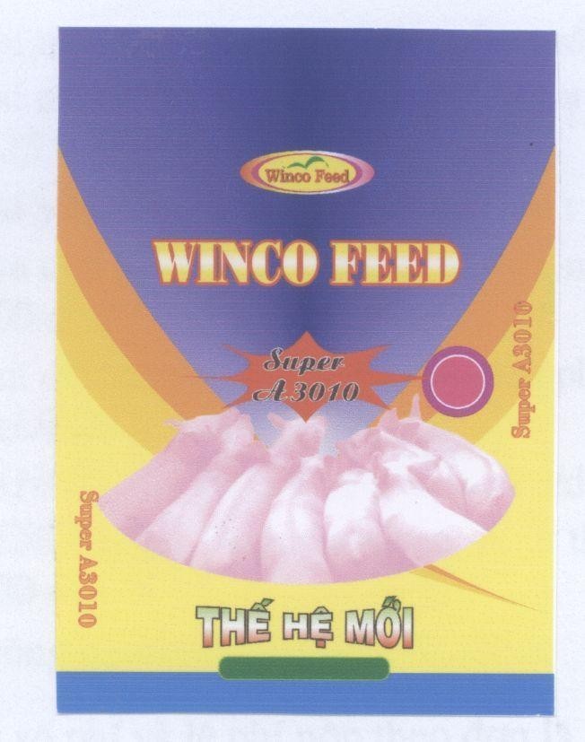 Mẫu nhãn hiệu WINCO FEED Thế hệ mới Super A3010